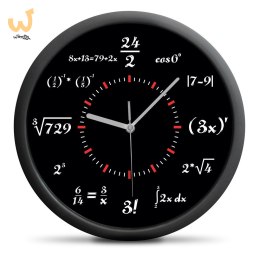 Zegar Matematyka Geniusza dla studenta ucznia