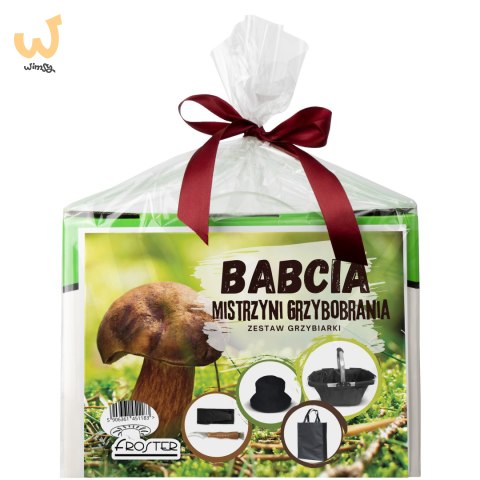 Zestaw Grzybiarki dla Babci - Prezent dla Babci - Prezent na Dzień Babci Zestaw Grzybiarki dla Babci - Prezent dla Babci - Prezent na Dzień Babci