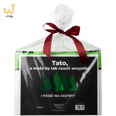 Zestaw Grzybiarza dla Taty - niezbędnik grzybiarza - Prezent dla Taty Zestaw Grzybiarza dla Taty - niezbędnik grzybiarza - Prezent dla Taty