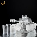 Czołg szklana karafka do whisky dla niego faceta