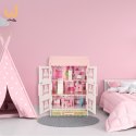 Domek dla lalek drewniany Lulilo Papilio różowy 80cm