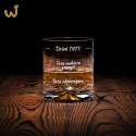 Etui na whisky ze szklankami dla Taty - prezent na Dzień Ojca - na urodziny