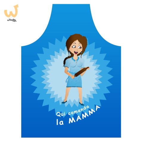 Fartuszek - Tu rządzi Mama (IT) Fartuszek - Tu rządzi Mama (IT)