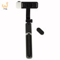 Kijek do selfie lampka LED statyw tripod czarny