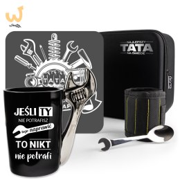 Zestaw Prezentowy dla Taty - Tata Złota Rączka - prezent na Dzień Ojca