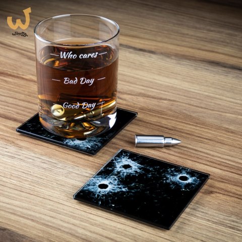 Zestaw do Whisky WHO CARES w etui gitara Froster Zestaw do Whisky WHO CARES w etui gitara Froster