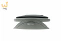 Kensington SoleMate Comfort Podnóżek szaro-czarny