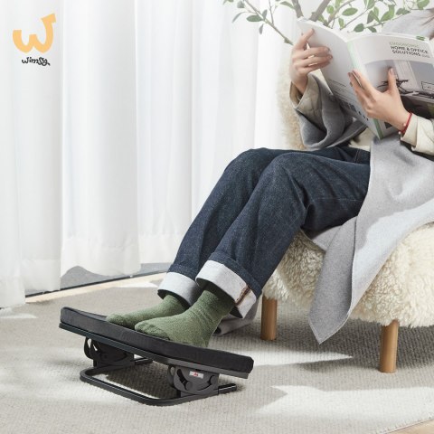 MACLEAN PODNÓŻEK ERGONOMICZNY PŁYNNIE REGULOWANY KĄT NACHYLENIA Z PODUSZKĄ MC-460 MACLEAN PODNÓŻEK ERGONOMICZNY PŁYNNIE REGULOWANY KĄT NACHYLENIA Z PODUSZKĄ MC-460