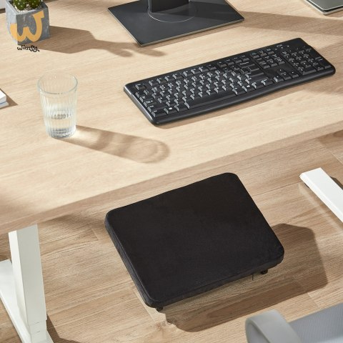 MACLEAN PODNÓŻEK ERGONOMICZNY PŁYNNIE REGULOWANY KĄT NACHYLENIA Z PODUSZKĄ MC-460 MACLEAN PODNÓŻEK ERGONOMICZNY PŁYNNIE REGULOWANY KĄT NACHYLENIA Z PODUSZKĄ MC-460