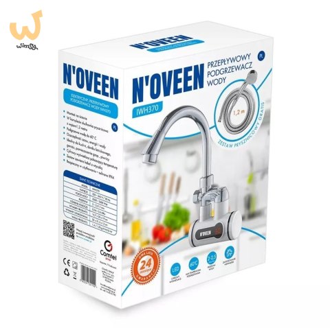 Przepływowy podgrzewacz wody NOVEEN IWH370 Przepływowy podgrzewacz wody NOVEEN IWH370