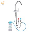 System filtrujący wodę kranową Dafi Flow Comfort D-1 z baterią trójdrożną VITO (chrom)