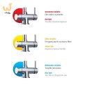 System filtrujący wodę kranową Dafi Flow Comfort D-1 z baterią trójdrożną VITO (chrom)