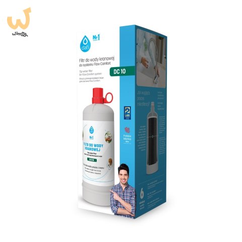 Wkład filtrujący wodę kranową Dafi Flow Comfort DC-10 Wkład filtrujący wodę kranową Dafi Flow Comfort DC-10