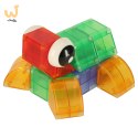 Klocki magnetyczne świecące 32 el.