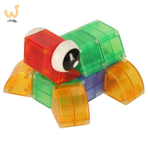Klocki magnetyczne świecące 32 el. Klocki magnetyczne świecące 32 el.