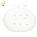 Lampka nocna dla dzieci silikonowa biała RGB chmurka