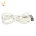 Lampka nocna dla dzieci silikonowa na baterie USB biała piesek leżący