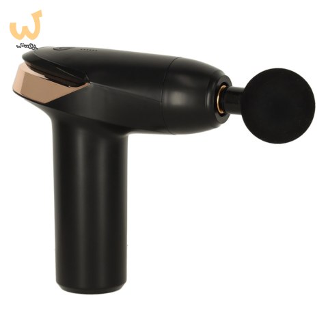 Pistolet do masażu masażer do pleców ciała mini LED 6w1 Pistolet do masażu masażer do pleców ciała mini LED 6w1