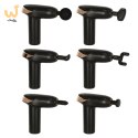 Pistolet do masażu masażer do pleców ciała mini LED 6w1