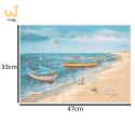 Puzzle układanka 500 elementów Poranek nad morzem 47 x 33 cm CASTORLAND