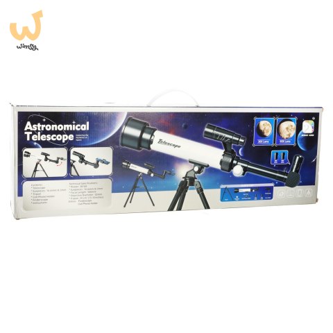 Teleskop astronomiczny ze statywem edukacyjny dla dzieci Teleskop astronomiczny ze statywem edukacyjny dla dzieci