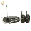 Walkie-talkie krótkofalówka zestaw z centralą dla dzieci wojskowy