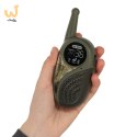 Walkie-talkie krótkofalówka zestaw z centralą dla dzieci wojskowy