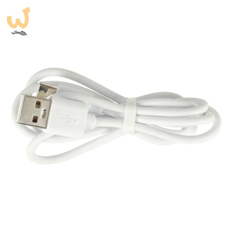 Wentylator wiatrak biurkowy bezprzewodowy 30cm biały Wentylator wiatrak biurkowy bezprzewodowy 30cm biały