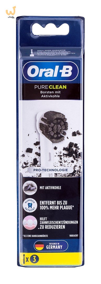 Braun końcówki Oral-B PureClean Activated Carbon Braun końcówki Oral-B PureClean Activated Carbon