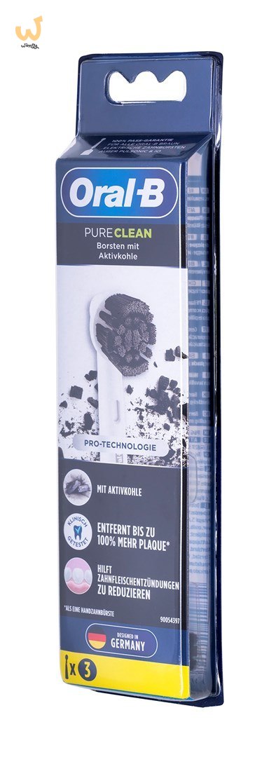 Braun końcówki Oral-B PureClean Activated Carbon Braun końcówki Oral-B PureClean Activated Carbon