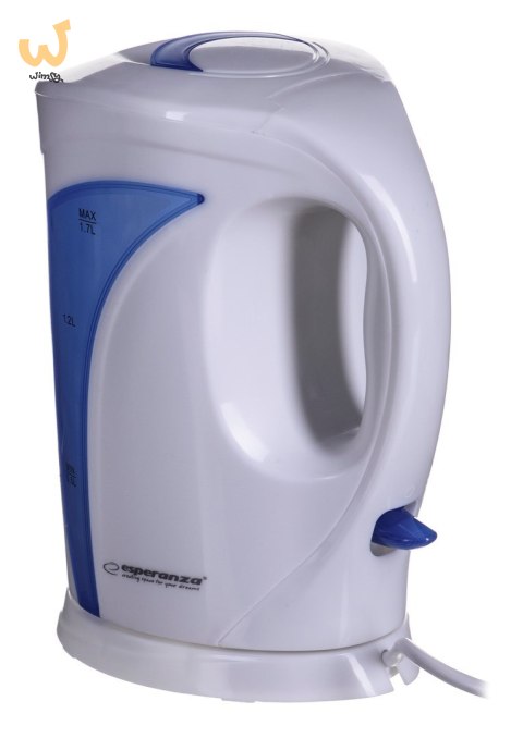 Czajnik elektryczny Esperanza Iguazu EKK018B (2200W 1.8l; kolor niebieski) Czajnik elektryczny Esperanza Iguazu EKK018B (2200W 1.8l; kolor niebieski)