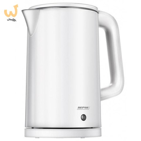 Czajnik bezprzewodowy 1,7L MPM MCZ-105 biały Czajnik bezprzewodowy 1,7L MPM MCZ-105 biały