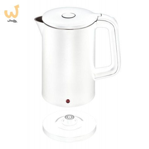 Czajnik bezprzewodowy 1,7L MPM MCZ-105 biały Czajnik bezprzewodowy 1,7L MPM MCZ-105 biały