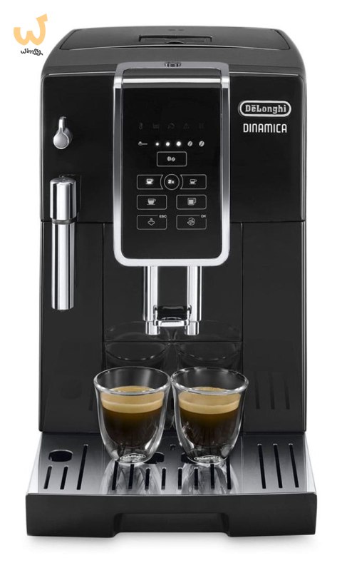Ekspres ciśnieniowy automatyczny DeLonghi Dinamica ECAM 350.15 B (1450W; kolor czarny) Ekspres ciśnieniowy automatyczny DeLonghi Dinamica ECAM 350.15 B (1450W; kolor czarny)
