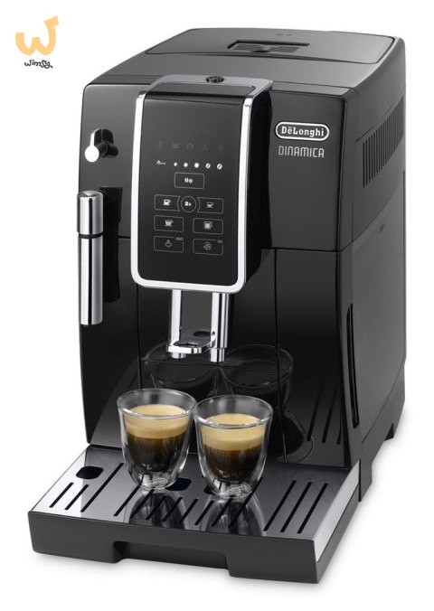 Ekspres ciśnieniowy automatyczny DeLonghi Dinamica ECAM 350.15 B (1450W; kolor czarny) Ekspres ciśnieniowy automatyczny DeLonghi Dinamica ECAM 350.15 B (1450W; kolor czarny)