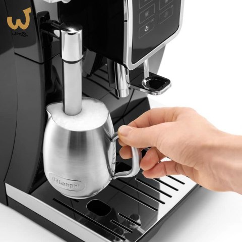 Ekspres ciśnieniowy automatyczny DeLonghi Dinamica ECAM 350.15 B (1450W; kolor czarny) Ekspres ciśnieniowy automatyczny DeLonghi Dinamica ECAM 350.15 B (1450W; kolor czarny)