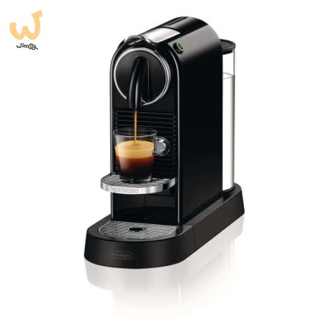 Ekspres kapsułkowy DeLonghi Citiz Nespresso EN167.B (1260W; kolor czarny) (WYPRZEDAŻ) Ekspres kapsułkowy DeLonghi Citiz Nespresso EN167.B (1260W; kolor czarny) (WYPRZEDAŻ)