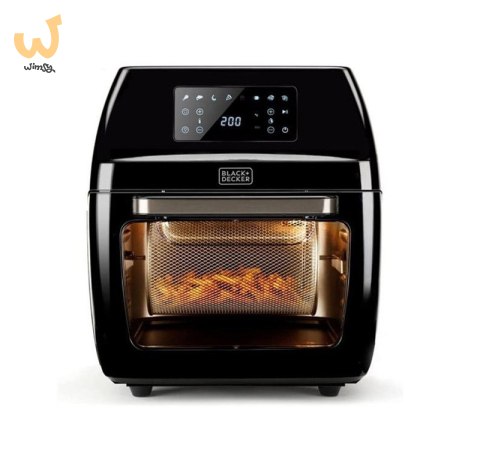 Frytkownica z piekarnikiem Black+Decker BXAFO1200E (1700W) Frytkownica z piekarnikiem Black+Decker BXAFO1200E (1700W)