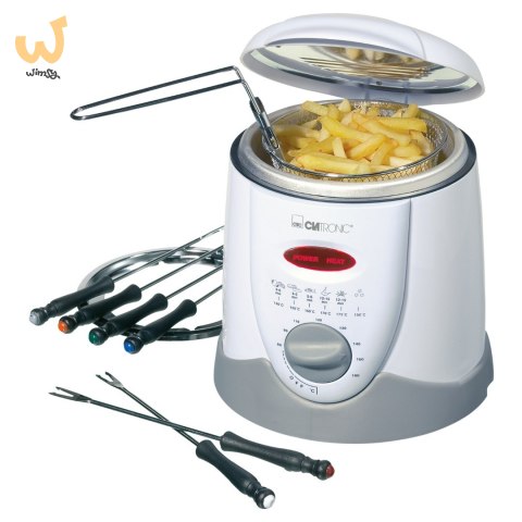 Frytownica Clatronic FFR 2916 (1 l; 840W; kolor biały) Frytownica Clatronic FFR 2916 (1 l; 840W; kolor biały)