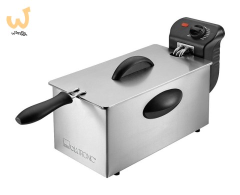 Frytownica Clatronic FR 3586 (3 l; 2000W; kolor srebrny) Frytownica Clatronic FR 3586 (3 l; 2000W; kolor srebrny)
