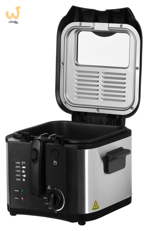 Frytownica Clatronic FR 3649 (2,5 l; 1600W; kolor czarny) Frytownica Clatronic FR 3649 (2,5 l; 1600W; kolor czarny)
