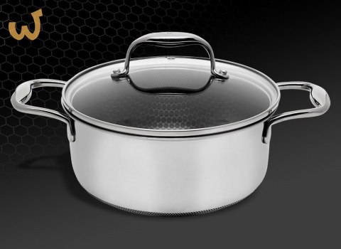 Garnek z pokrywką Kohersen Black Cube 20cm Garnek z pokrywką Kohersen Black Cube 20cm