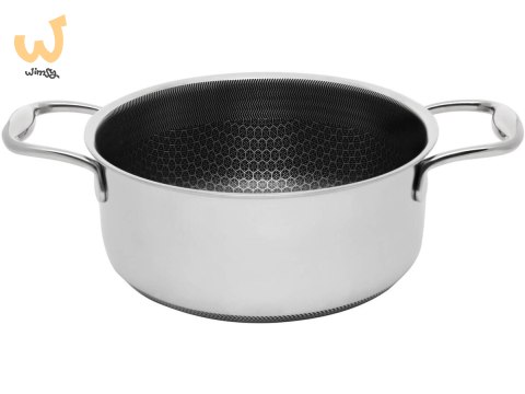 Garnek z pokrywką Kohersen Black Cube 20cm Garnek z pokrywką Kohersen Black Cube 20cm