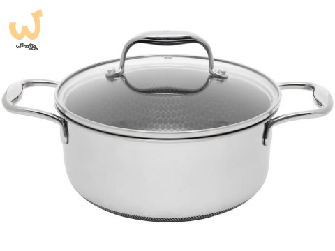 Garnek z pokrywką Kohersen Black Cube 20cm Garnek z pokrywką Kohersen Black Cube 20cm