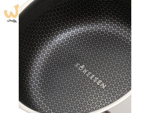 Garnek z pokrywką Kohersen Black Cube 20cm Garnek z pokrywką Kohersen Black Cube 20cm