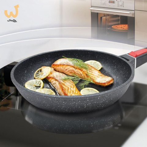 Patelnia ze zdejmowaną rączką Granit 28 cm MR-4928 MAESTRO Patelnia ze zdejmowaną rączką Granit 28 cm MR-4928 MAESTRO