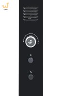 Grzejnik konwekcyjny Mill SG2000LED BLACK