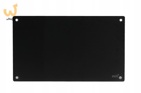 Szklany panel grzewczy Wifi + Bluetooth + wyświetlacz LED MILL GL600WIFI3 BLACK Szklany panel grzewczy Wifi + Bluetooth + wyświetlacz LED MILL GL600WIFI3 BLACK