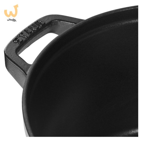 Zestaw 3 naczyń żeliwnych z pokrywką STAUB 40508-386-0 - czarny 24 cm (WYPRZEDAŻ) Zestaw 3 naczyń żeliwnych z pokrywką STAUB 40508-386-0 - czarny 24 cm (WYPRZEDAŻ)