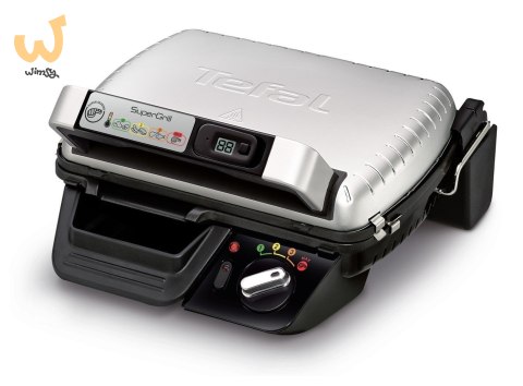 Grill Tefal GC451B12 (Tradycyjny z rusztem; 2000W; kolor srebrny) Grill Tefal GC451B12 (Tradycyjny z rusztem; 2000W; kolor srebrny)